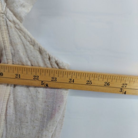 Free People Oversized Scoop Neck boho top size medium - Picture 4 of 10